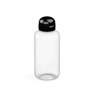 Trinkflasche Sports, 700 ml, RENEW, transparent/schwarz