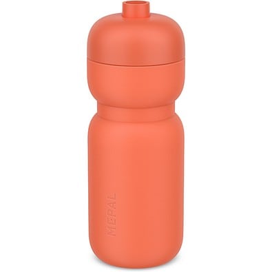 trinkflasche squeeze sport 600 ml - peach orange , orange