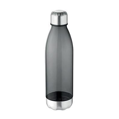Trinkflasche Tritan 600 ml ASPEN, Transparent Grau