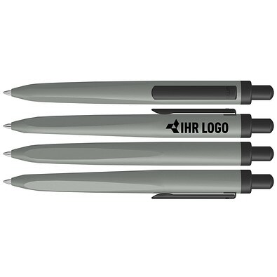 uma® Metall-Kugelschreiber TRION, grau