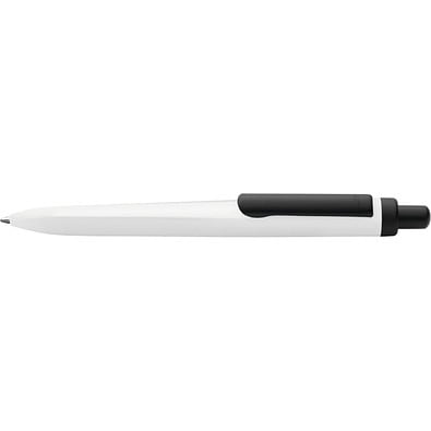 uma® Metall-Kugelschreiber TRION, weiss