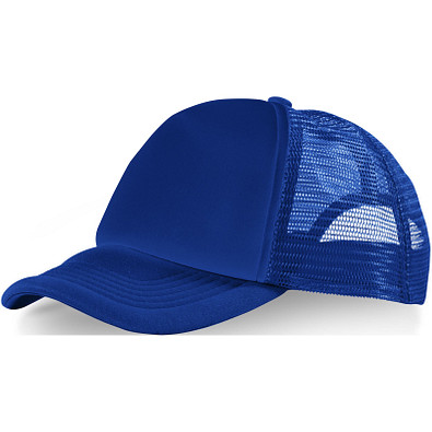 Trucker Kappe mit 5 Segmenten, royalblau