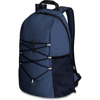 TURIM. Rucksack aus 600D recyceltes Polyester, Blau