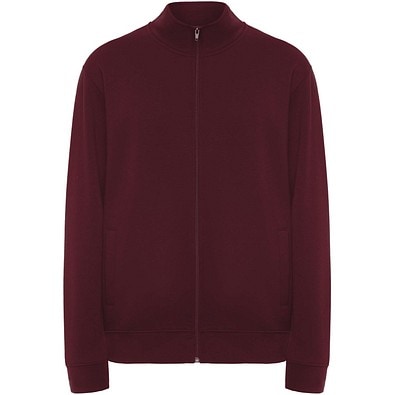 Ulan 280 g/m² Sweatjacke Unisex, granatrot, 2XL