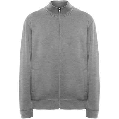 Ulan 280 g/m² Sweatjacke Unisex, marl grau, 2XL