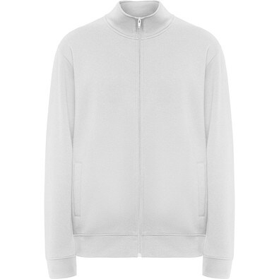 Ulan 280 g/m² Sweatjacke Unisex, weiss, XL