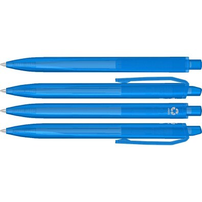uma® ALIGN frozen RECY Druckkugelschreiber, hellblau