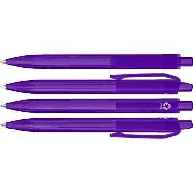 uma® ALIGN frozen RECY Druckkugelschreiber, violett
