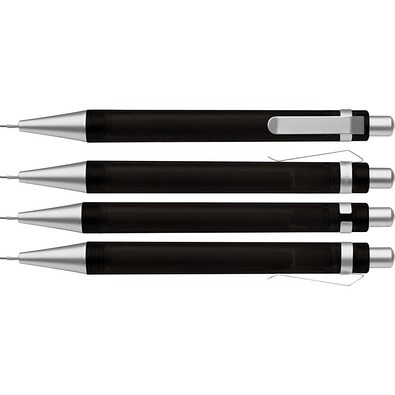 uma® ARCTIS B Druckbleistift, schwarz