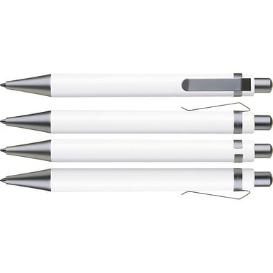 uma® ARCTIS Druckkugelschreiber, weiss