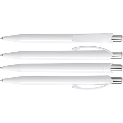 uma® BEAT Druckkugelschreiber, weiss