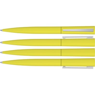 uma® BRUSH GUM Drehkugelschreiber, gelb