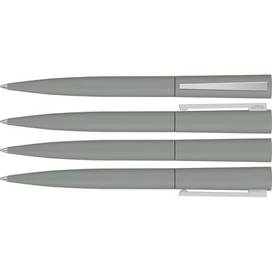 uma® BRUSH GUM Drehkugelschreiber, grau