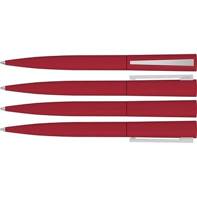 uma® BRUSH GUM Drehkugelschreiber, rot