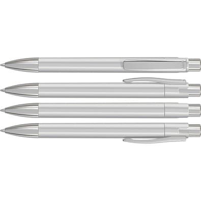uma® CANDY LUX M SI Druckkugelschreiber, silber