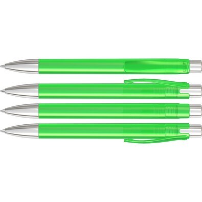 uma® CANDY transparent SI Druckkugelschreiber, hellgrün