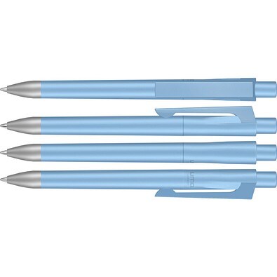 uma® CHECK SI Druckkugelschreiber, hellblau