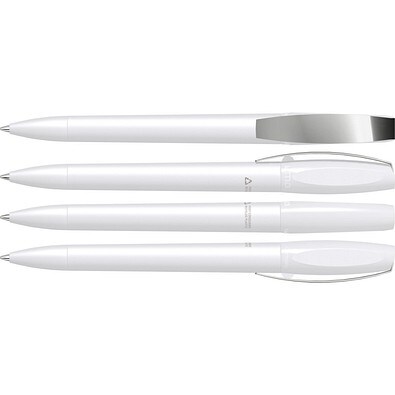 uma® CHILL C RECY Drehkugelschreiber, silber glanz