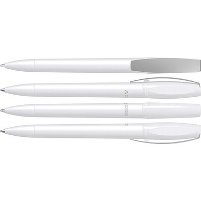 uma® CHILL C RECY Drehkugelschreiber, silber matt