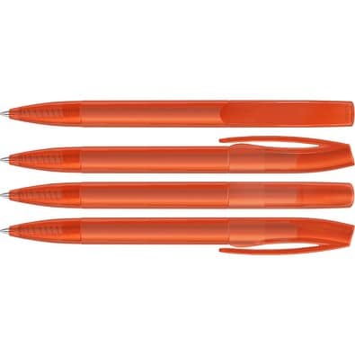 uma® CORAL frozen Drehkugelschreiber, orange