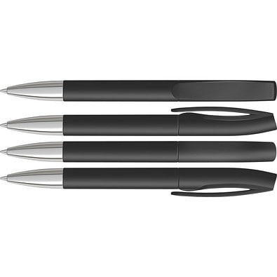uma® CORAL SI Drehkugelschreiber, schwarz