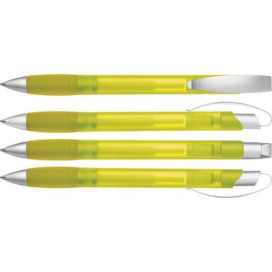 uma® ENERGY frozen SI Druckkugelschreiber, gelb