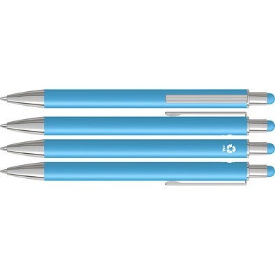 uma® GROOVE TOUCH RECY Touchpen, hellblau