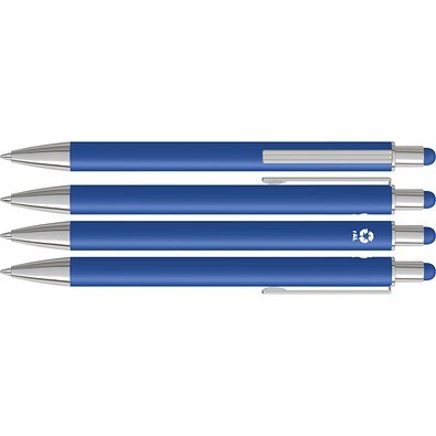 uma® GROOVE TOUCH RECY Touchpen, mittelblau