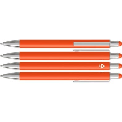 uma® GROOVE TOUCH RECY Touchpen, orange