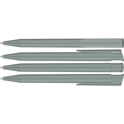 uma® HAPPY Druckkugelschreiber, grau