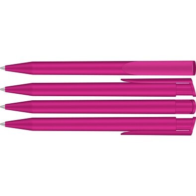 uma® HAPPY Druckkugelschreiber, magenta