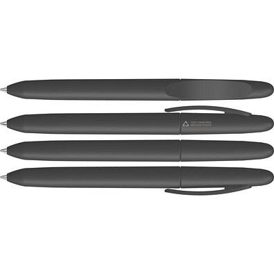uma® ICONIC RECY Drehkugelschreiber, schwarz