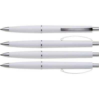 uma® JAZZ Druckkugelschreiber, weiss