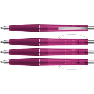 uma® JAZZ frozen Druckkugelschreiber, magenta