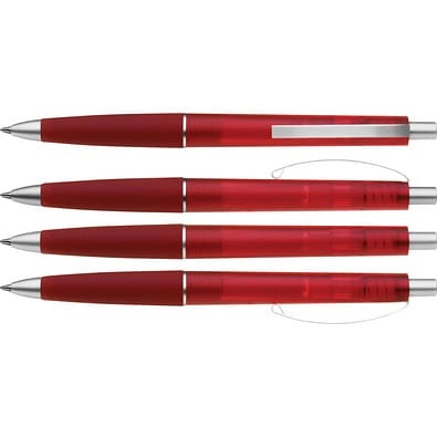 uma® JAZZ frozen Druckkugelschreiber, rot
