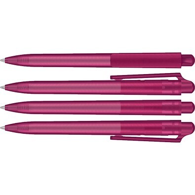 uma® JUMP frozen Druckkugelschreiber, magenta