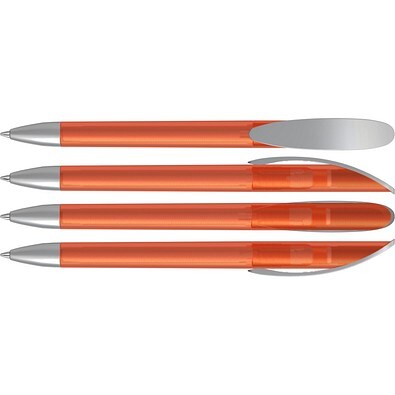 uma® KLICK Drehkugelschreiber, orange