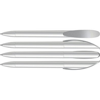 uma® KLICK SI Drehkugelschreiber, silber