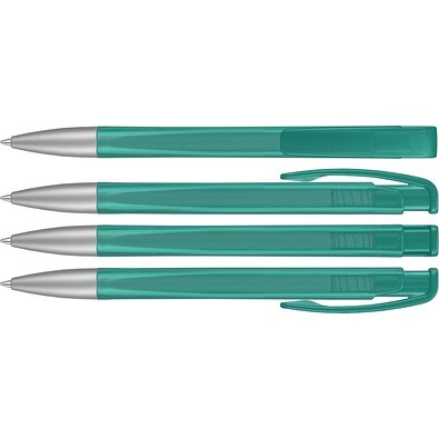 uma® LINEO frozen SI Druckkugelschreiber, petrol