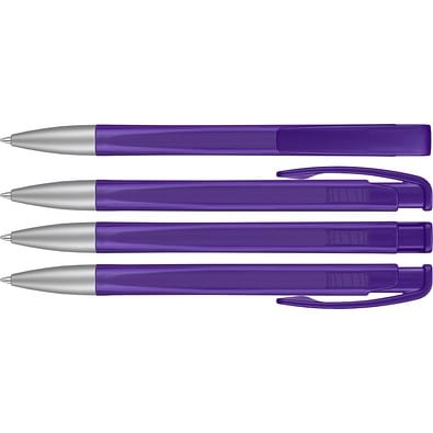 uma® LINEO frozen SI Druckkugelschreiber, violett