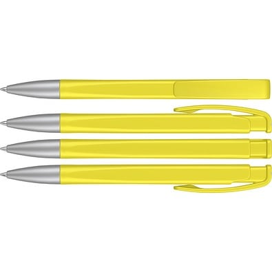 uma® LINEO SI Druckkugelschreiber, gelb