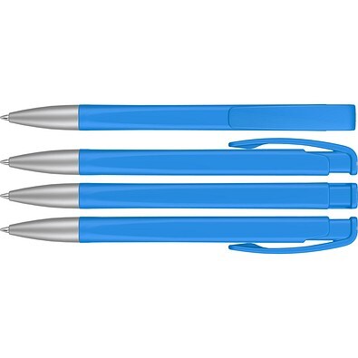 uma® LINEO SI Druckkugelschreiber, hellblau