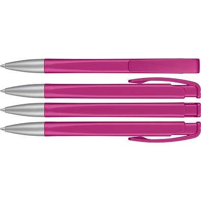 uma® LINEO SI Druckkugelschreiber, magenta