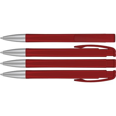 uma® LINEO SI Druckkugelschreiber, rot