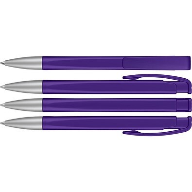 uma® LINEO SI Druckkugelschreiber, violett