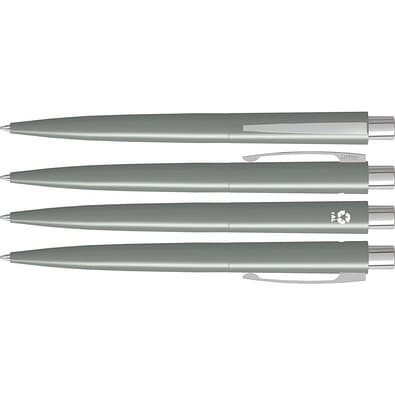 uma® LUMOS RECY Druckkugelschreiber, grau