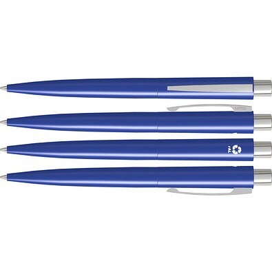 uma® LUMOS RECY Druckkugelschreiber, mittelblau
