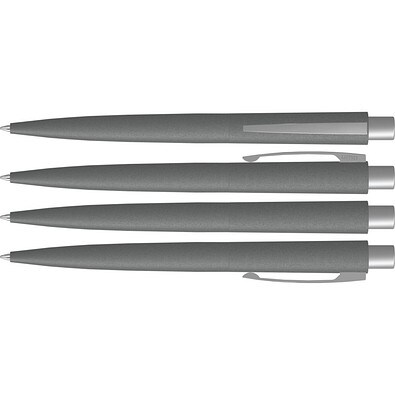 uma® LUMOS STONE Druckkugelschreiber, dunkelgrau