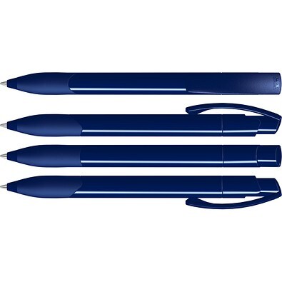 uma® OMEGA grip Druckkugelschreiber, blau