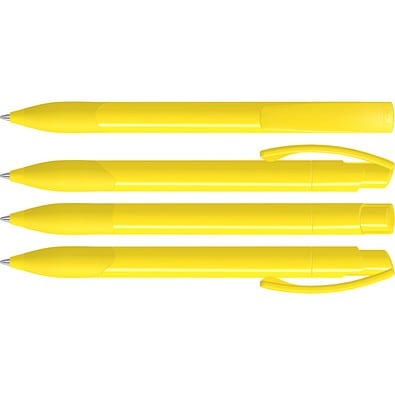 uma® OMEGA grip Druckkugelschreiber, gelb